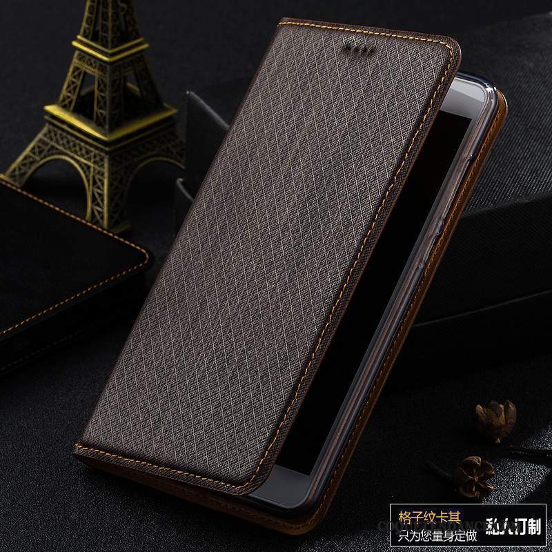 Mi Mix 2 Coque Protection Housse Petit Étui En Cuir Cuir Véritable