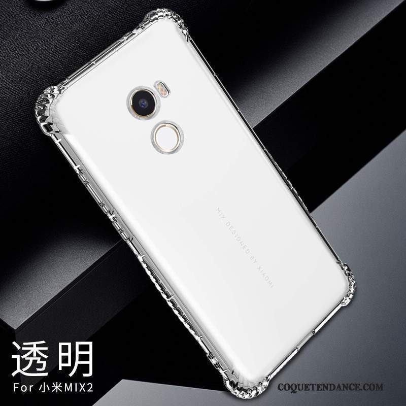 Mi Mix 2 Coque Protection Petit Incassable Étui Silicone