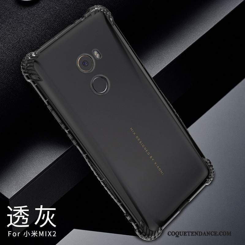 Mi Mix 2 Coque Protection Petit Incassable Étui Silicone