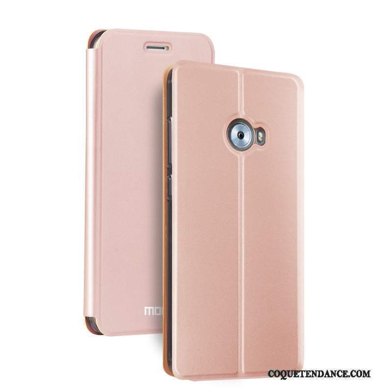 Mi Note 2 Coque Housse Rose Étui Étui En Cuir Petit