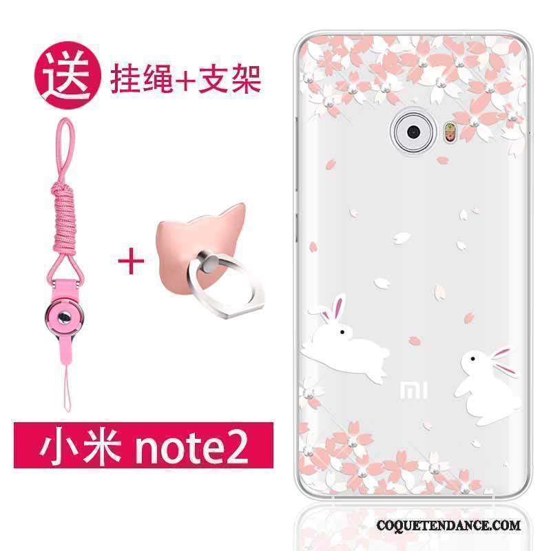 Mi Note 2 Coque Incassable Ornements Suspendus Protection Transparent