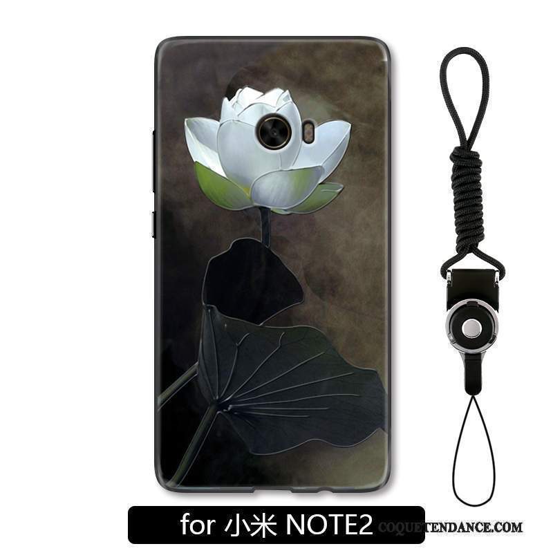 Mi Note 2 Coque Luxe Petit Fleur Protection Étui