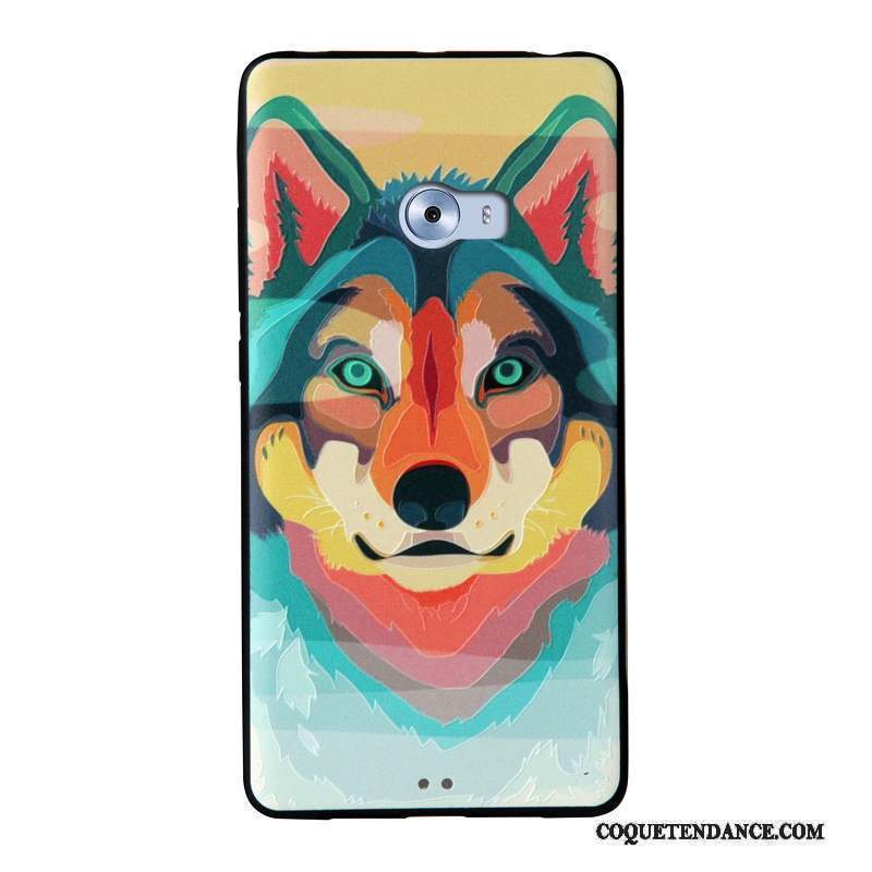 Mi Note 2 Coque Protection Multicolore De Téléphone Petit Gaufrage