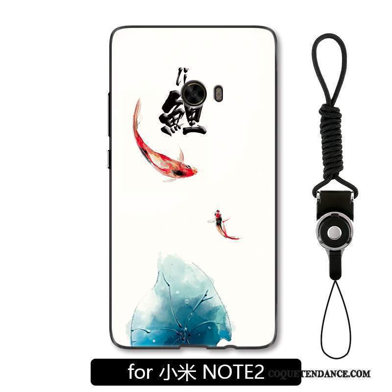 Mi Note 2 Coque Rose Petit Squid Encre De Téléphone