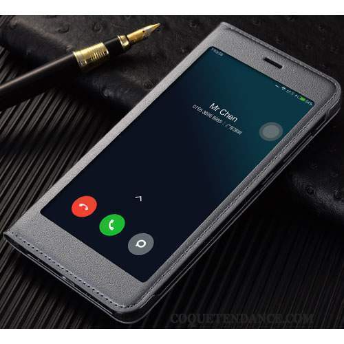 Mi Note 3 Coque Clamshell Or Tout Compris Étui Étui En Cuir