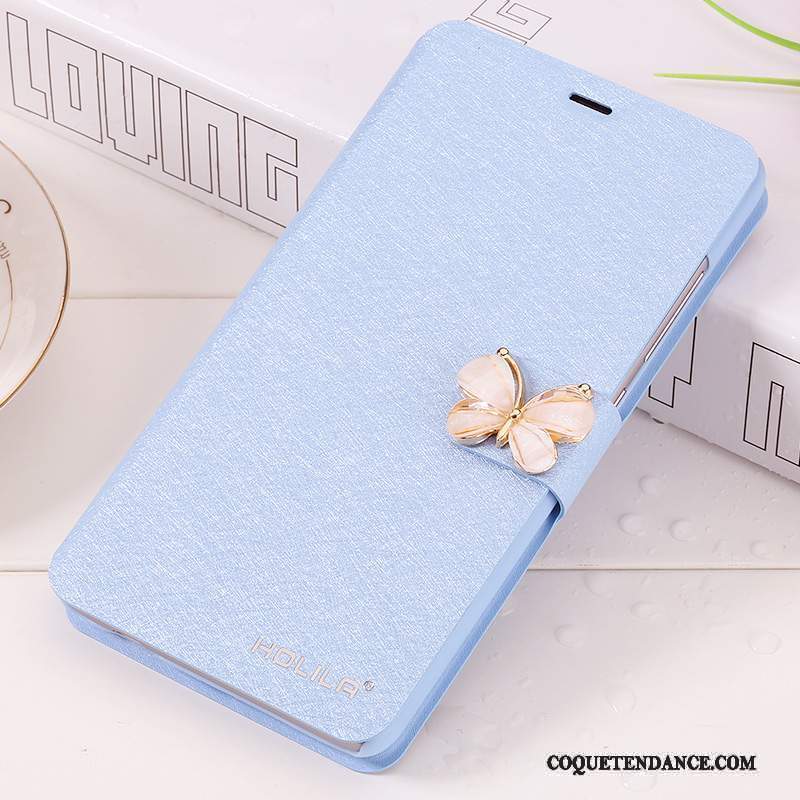 Mi Note 3 Coque De Téléphone Rouge Protection Bleu Étui