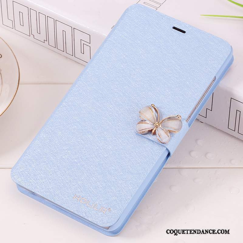 Mi Note 3 Coque De Téléphone Rouge Protection Bleu Étui