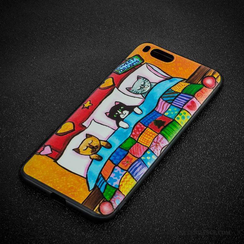 Mi Note 3 Coque Silicone Étui Multicolore Petit Incassable