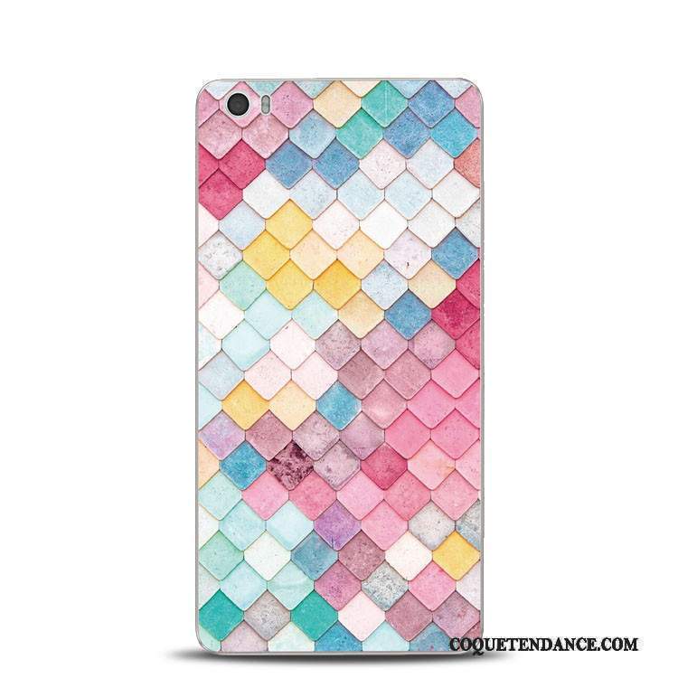 Mi Note Coque Gaufrage Fluide Doux Silicone Petit