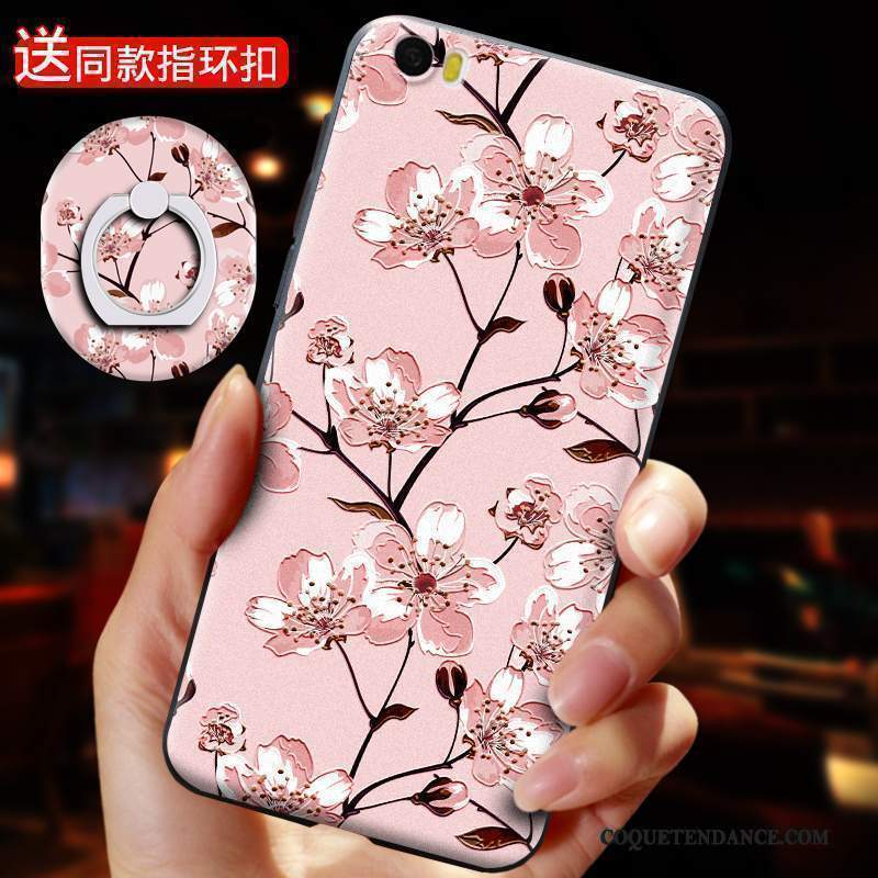 Mi Note Coque Multicolore Fluide Doux Anneau Silicone