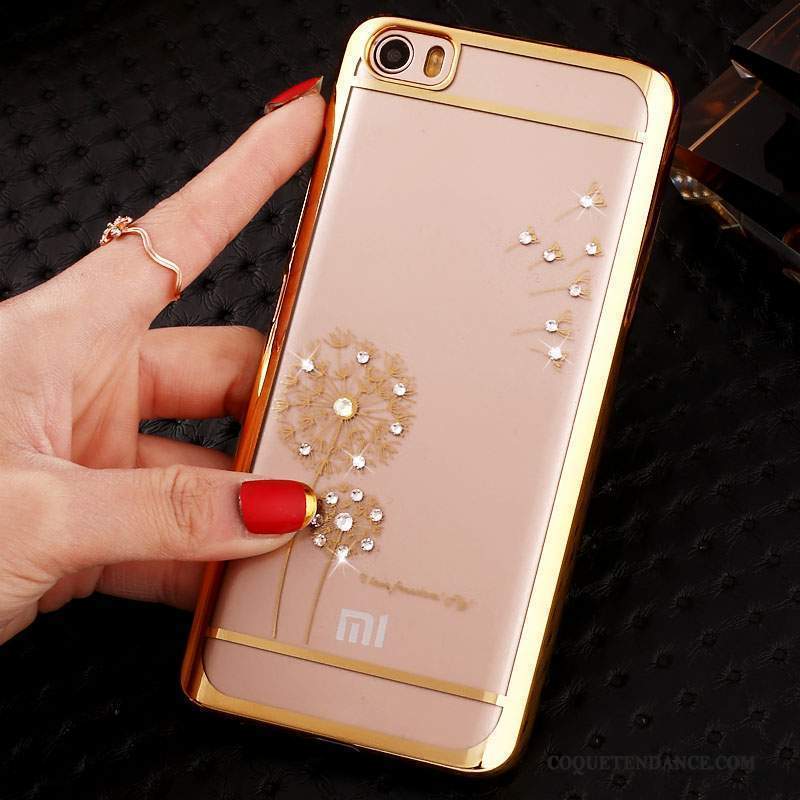 Mi Note Coque Placage Petit Strass Très Mince Simple