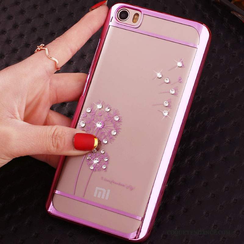 Mi Note Coque Placage Petit Strass Très Mince Simple