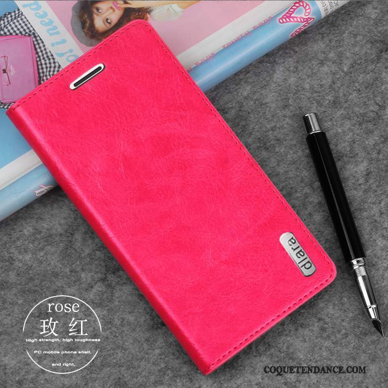 Mi Note Coque Étui En Cuir Or Protection De Téléphone