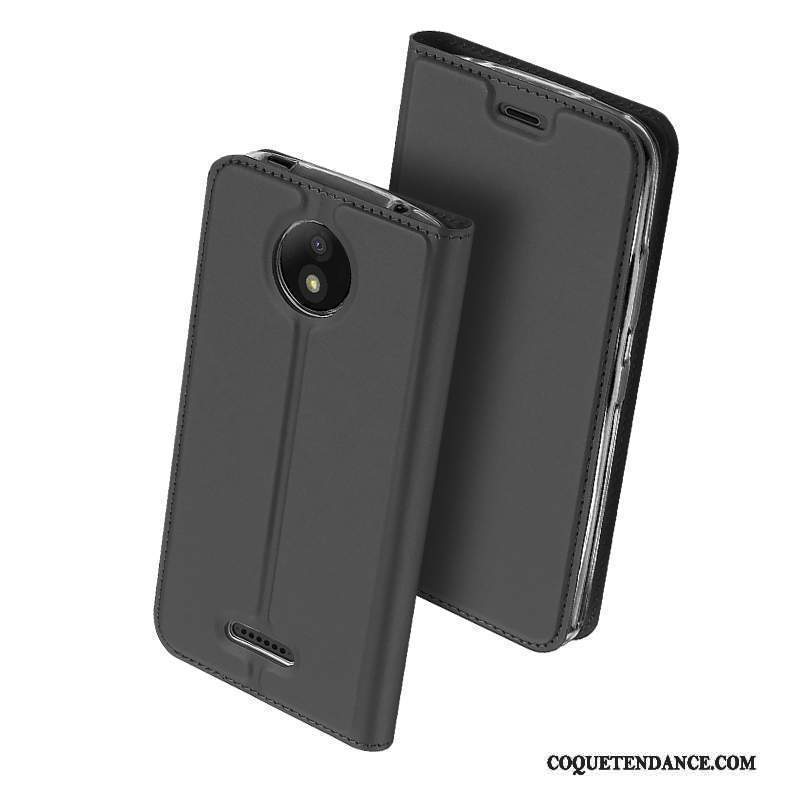 Moto C Coque Housse Étui Protection De Téléphone Étui En Cuir