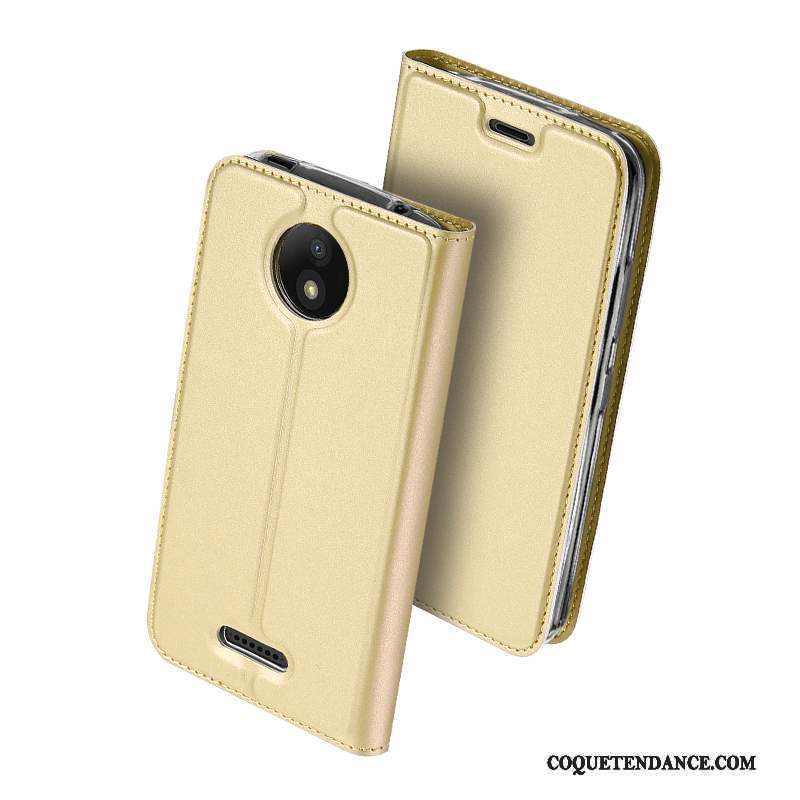 Moto C Coque Housse Étui Protection De Téléphone Étui En Cuir