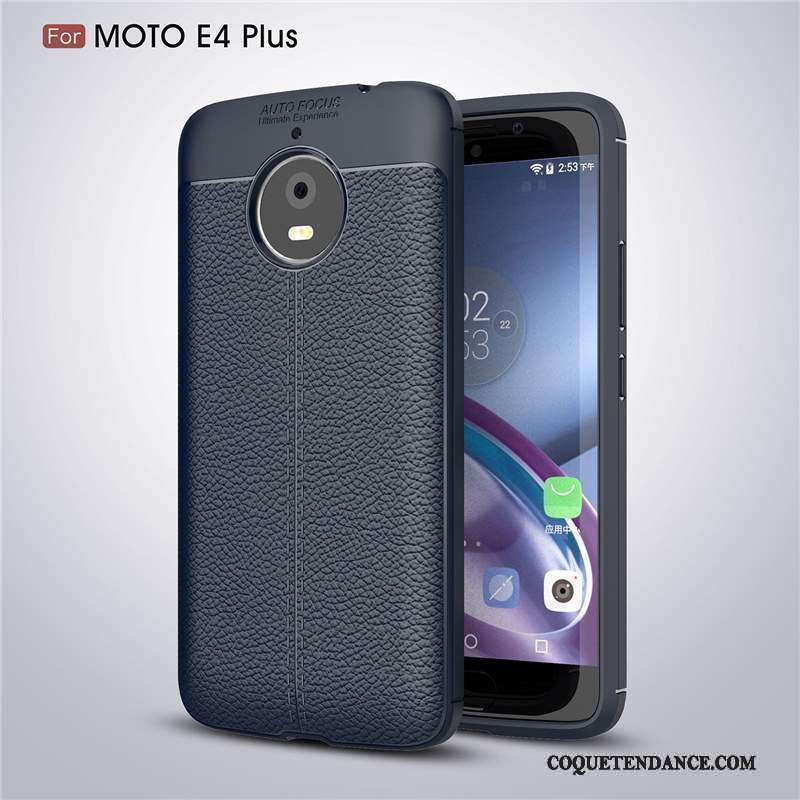 Moto E4 Plus Coque Fluide Doux Tout Compris Protection Incassable Silicone