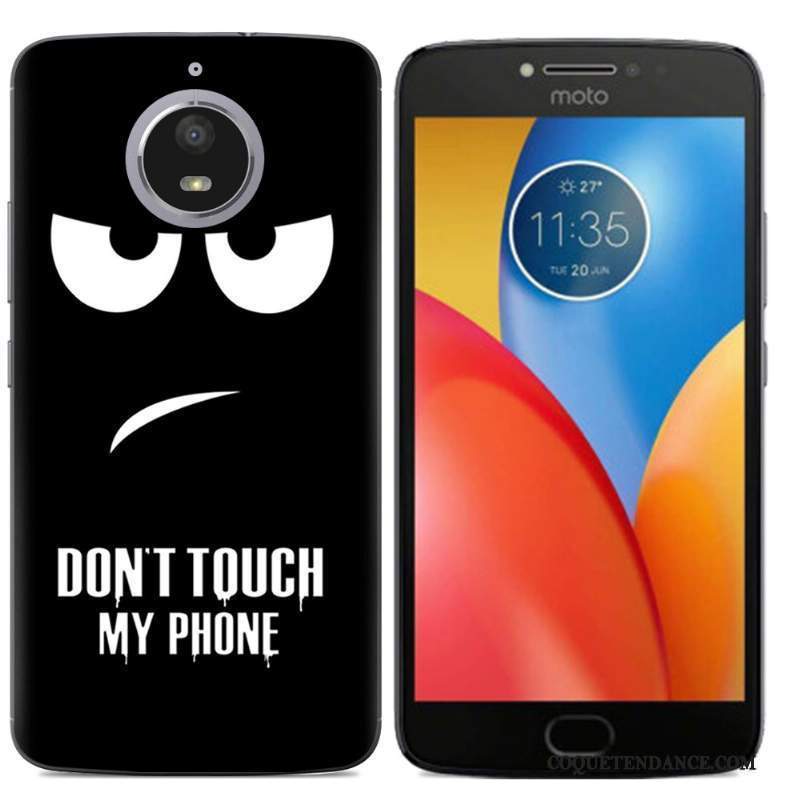 Moto E4 Plus Coque Modèle Fleurie Étui Incassable Protection