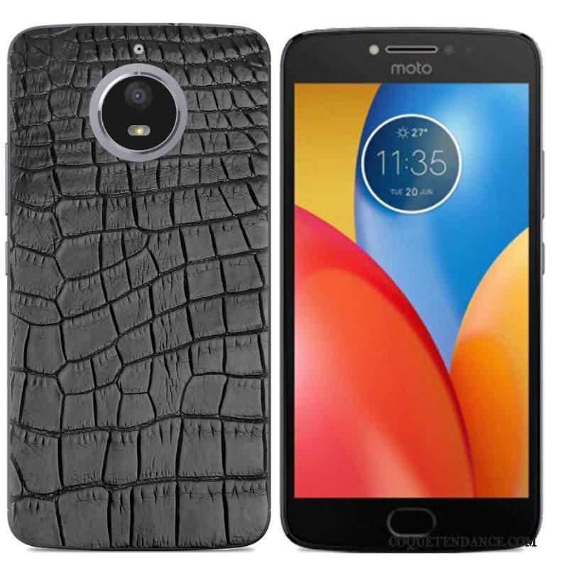 Moto E4 Plus Coque Modèle Fleurie Étui Incassable Protection