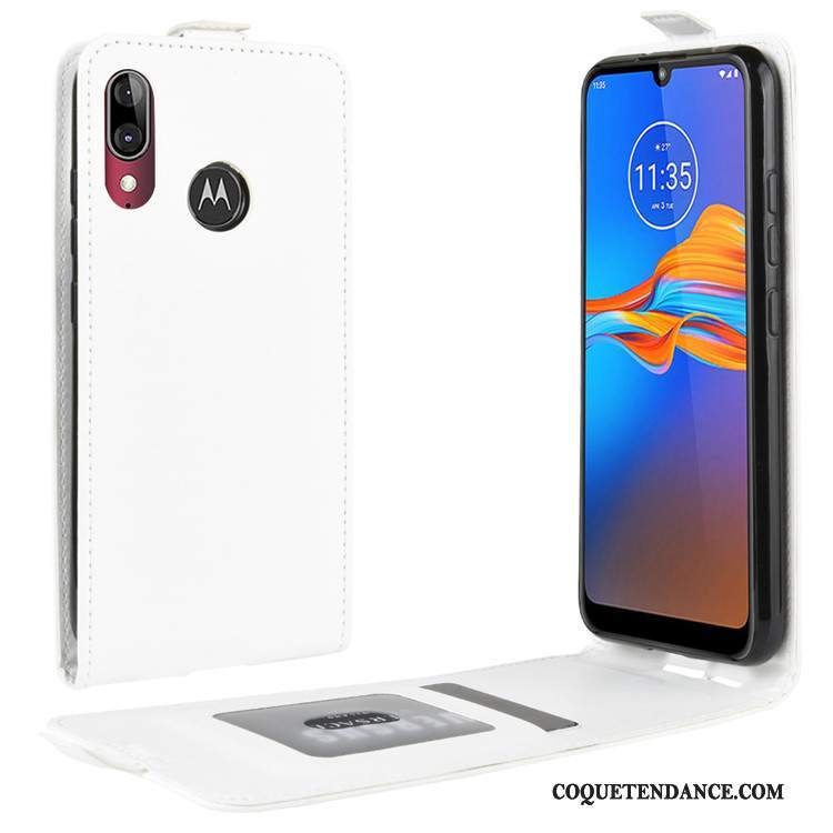 Moto E6 Plus Coque Étui Housse Étui En Cuir Protection