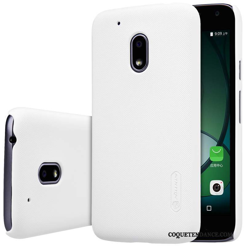 Moto G4 Play Coque Étui Protection Délavé En Daim De Téléphone