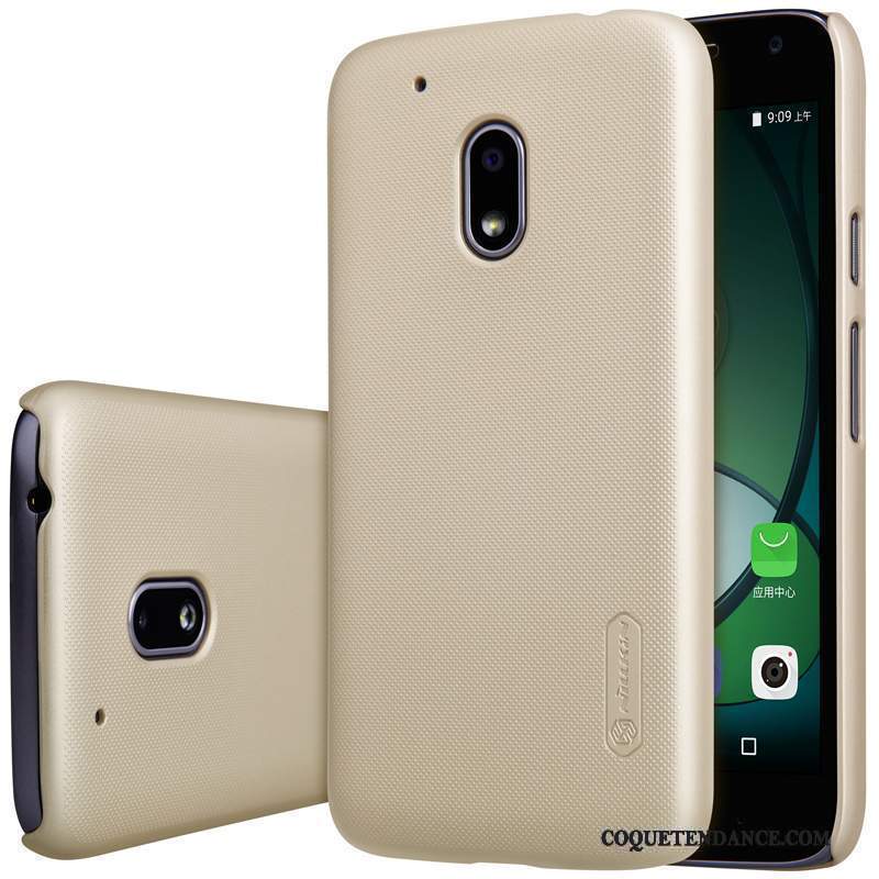 Moto G4 Play Coque Étui Protection Délavé En Daim De Téléphone