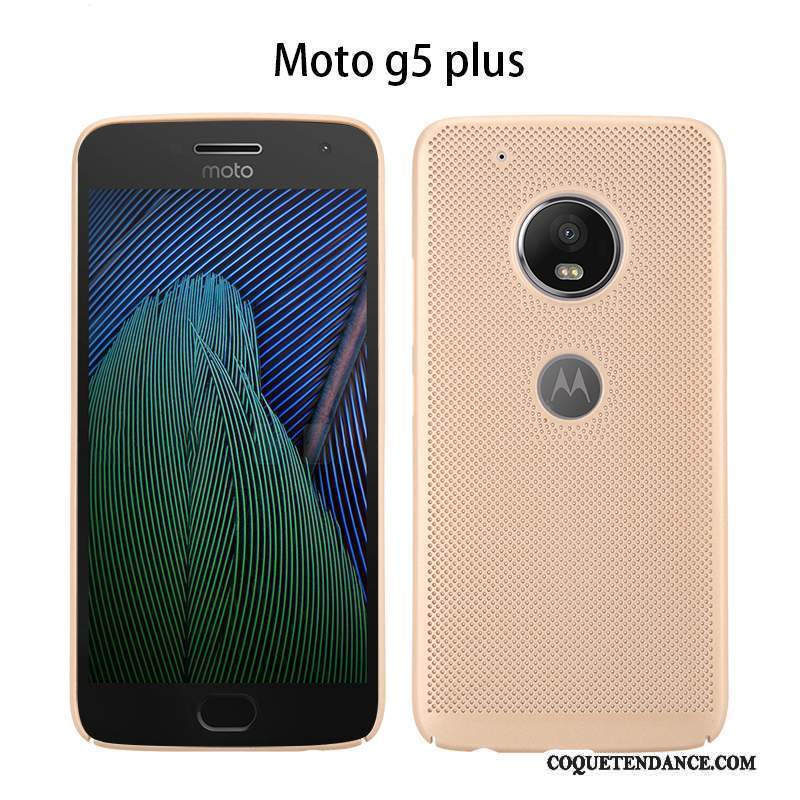 Moto G5 Plus Coque Bleu Chaud Tendance Difficile Très Mince