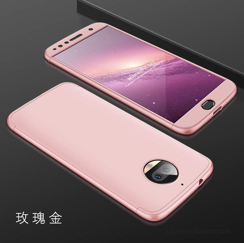 Moto G5 Plus Coque Rose Protection Tendance Incassable