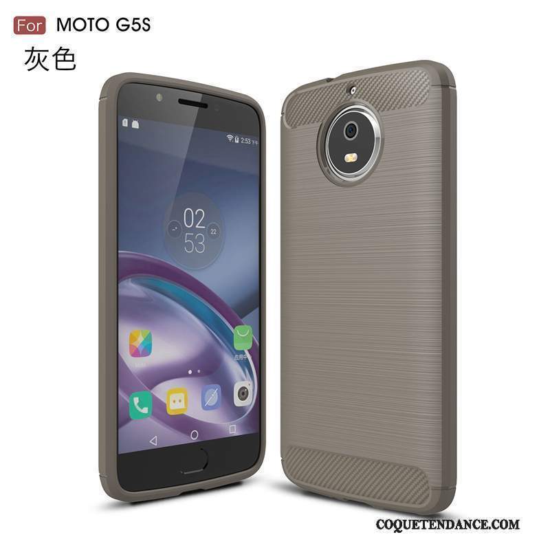 Moto G5s Coque Incassable Coque De Téléphone Protection Soie