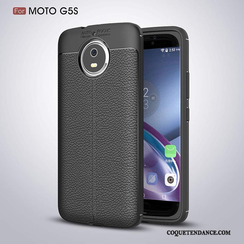 Moto G5s Coque Tout Compris Protection De Téléphone Bleu Incassable