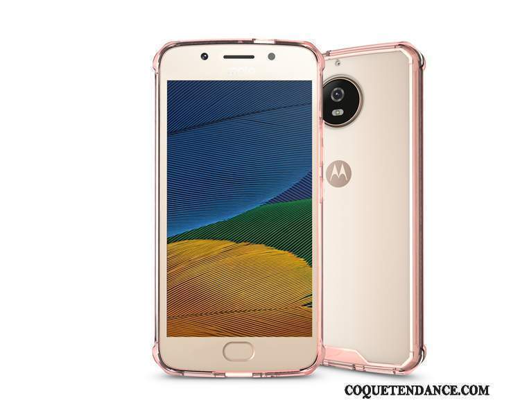 Moto G5s Plus Coque Simple Fluide Doux Protection Incassable De Téléphone