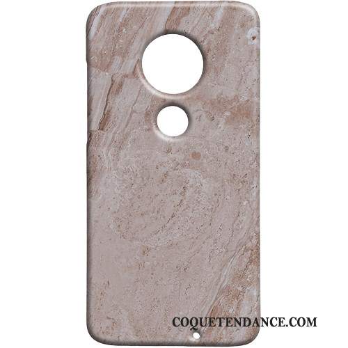 Moto G7 Coque Étui Protection Difficile Grand Rose