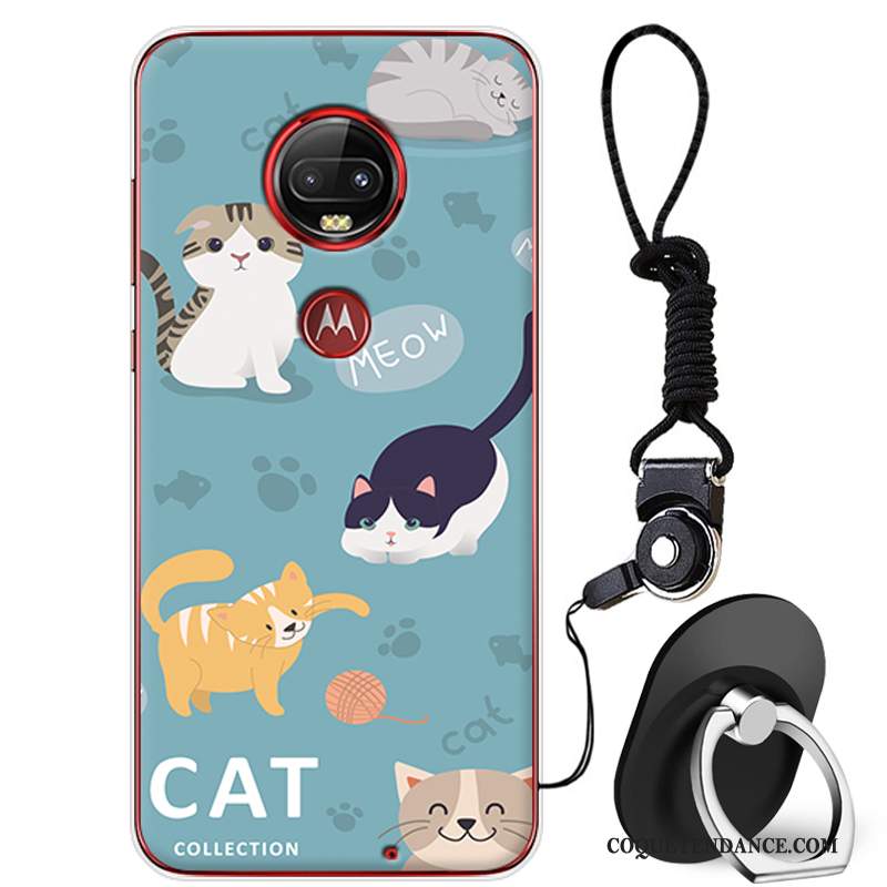 Moto G7 Plus Coque Fluide Doux De Téléphone Étui Protection Dessin Animé