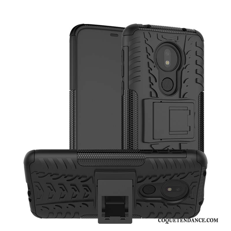 Moto G7 Power Coque Modèle Fleurie Incassable De Téléphone Invisible Créatif