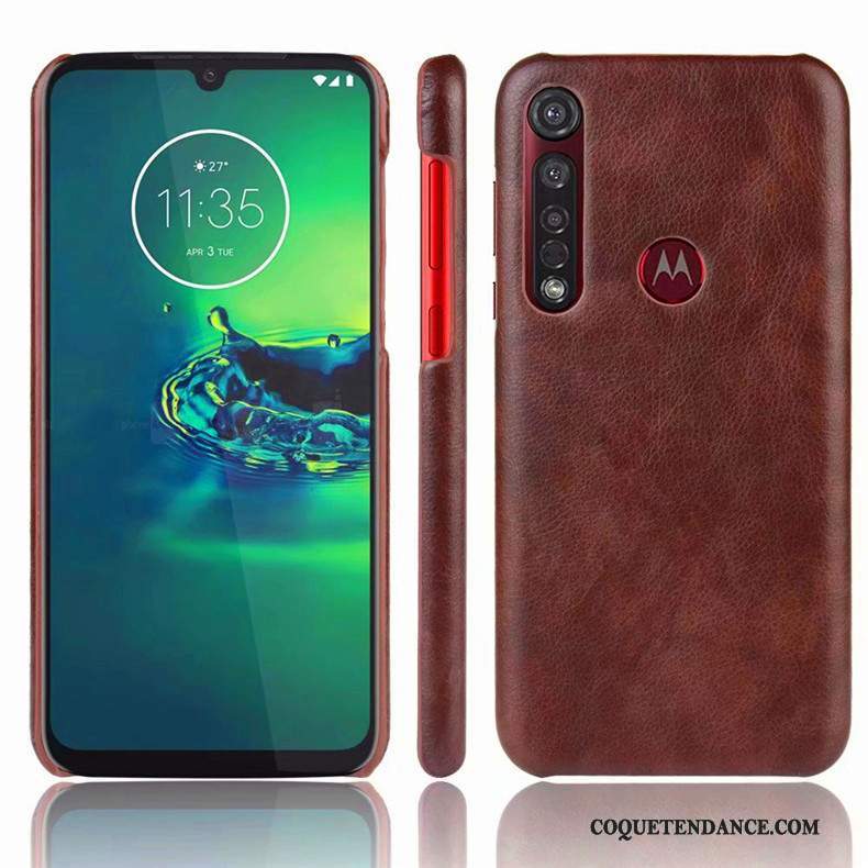 Moto G8 Plus Coque Protection Incassable De Téléphone Bleu Simple