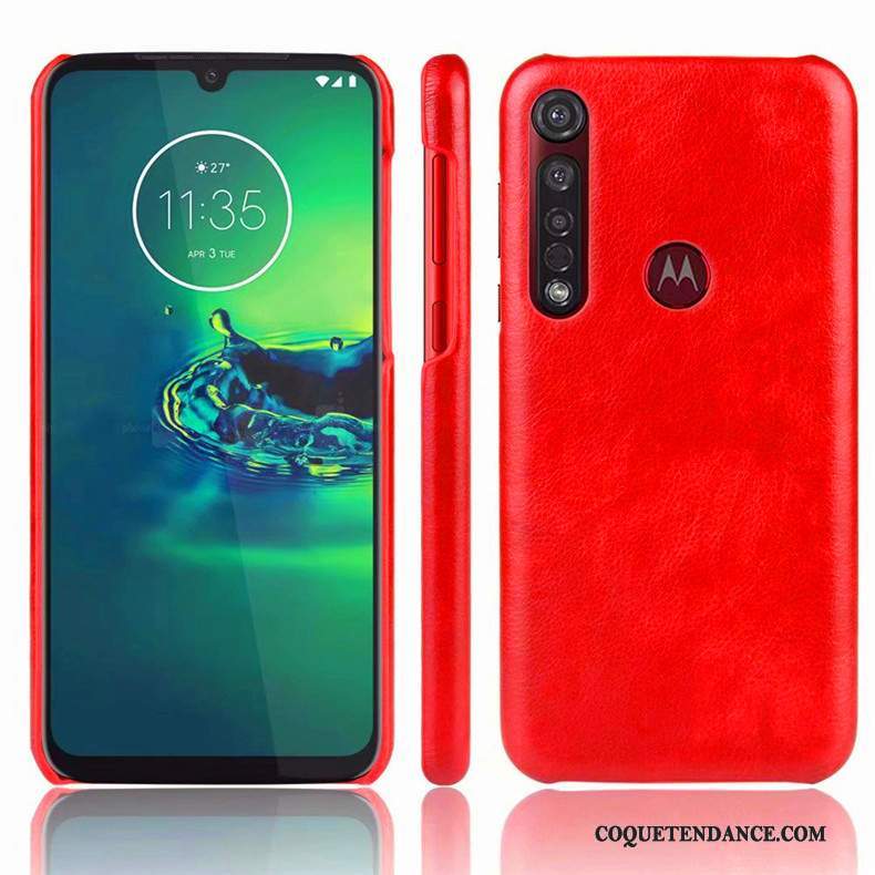 Moto G8 Plus Coque Protection Incassable De Téléphone Bleu Simple