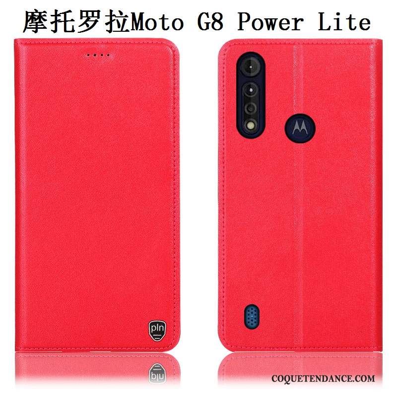 Moto G8 Power Lite Coque Protection Housse Étui Incassable Modèle Fleurie