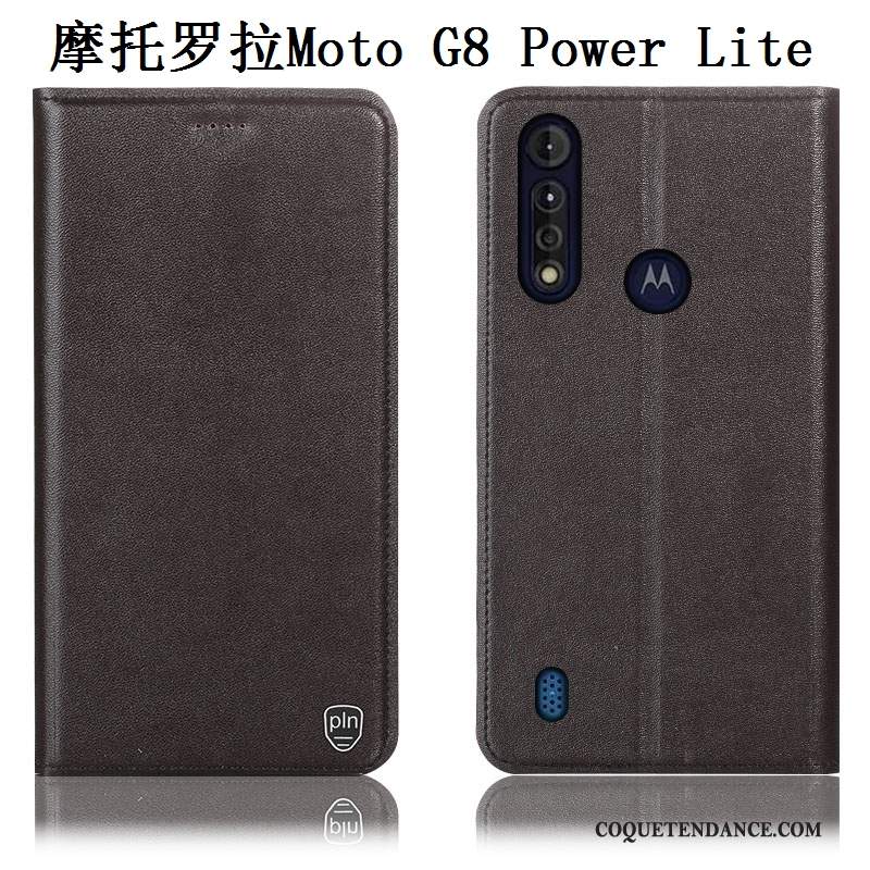 Moto G8 Power Lite Coque Protection Housse Étui Incassable Modèle Fleurie