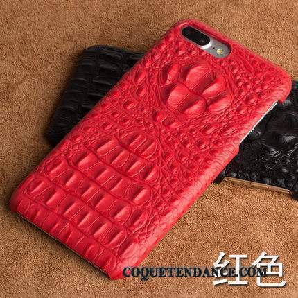 Moto X Coque Cuir Véritable Crocodile Protection Luxe Étui