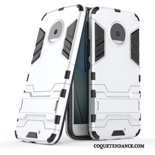 Moto X4 Coque Rouge Armure Protection Étui