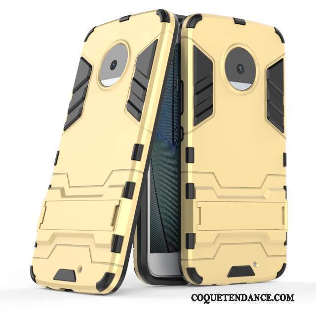 Moto X4 Coque Rouge Armure Protection Étui