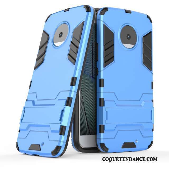 Moto X4 Coque Rouge Armure Protection Étui