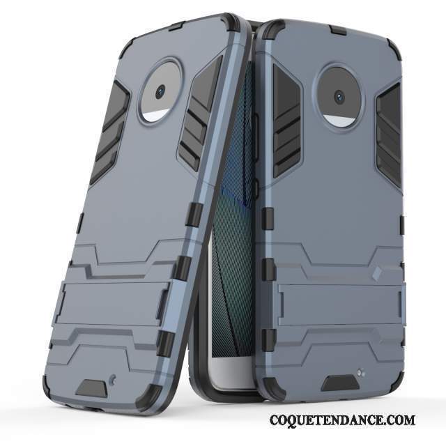 Moto X4 Coque Rouge Armure Protection Étui