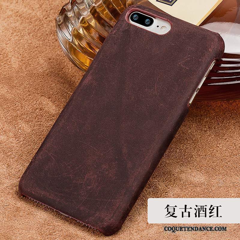 Moto Z Coque Vintage Incassable Multicolore Support Cuir Véritable