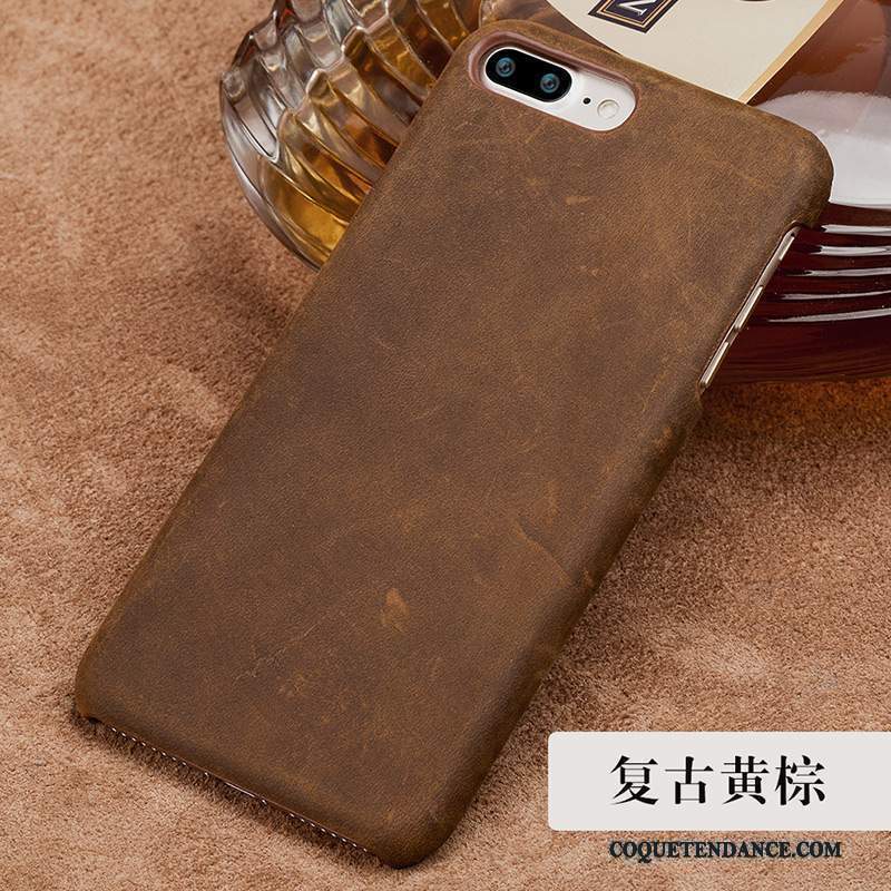 Moto Z Coque Vintage Incassable Multicolore Support Cuir Véritable