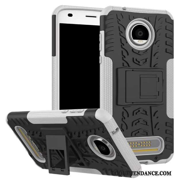 Moto Z2 Play Coque Support De Téléphone Incassable Étui Modèle Fleurie