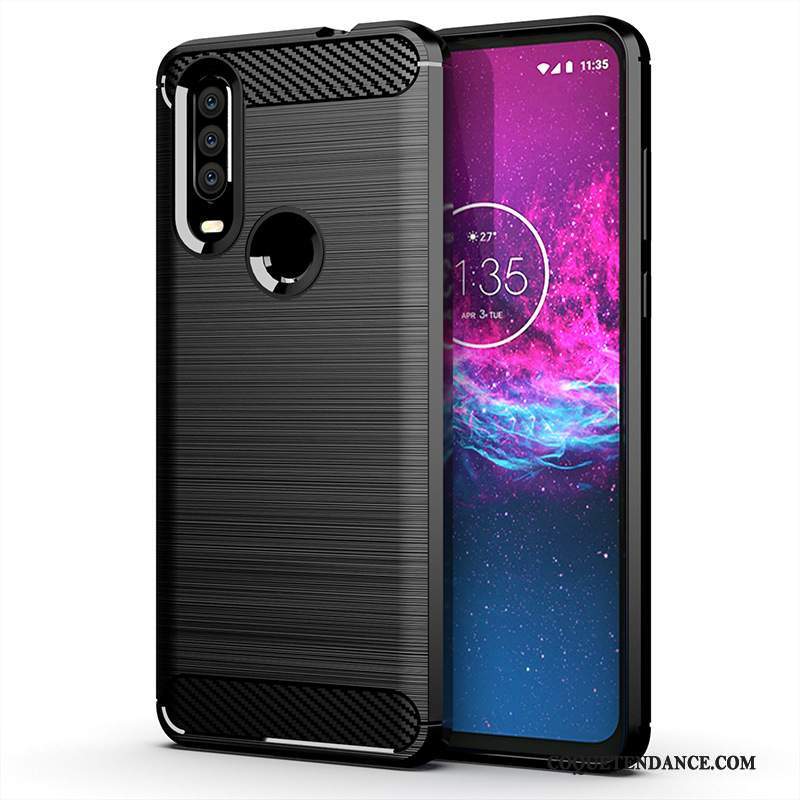 Motorola One Action Coque De Téléphone Protection Incassable Fluide Doux Soie