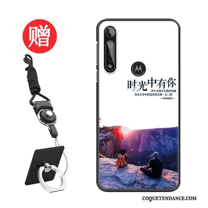 Motorola One Macro Coque Membrane Protection Tempérer Personnalisé Tendance