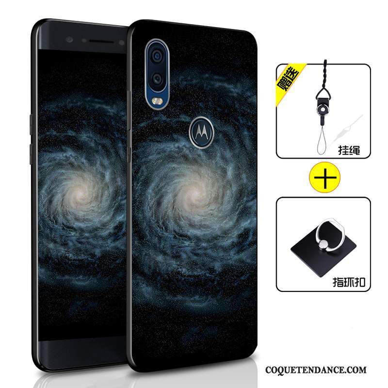 Motorola One Vision Coque Protection Tout Compris Bleu Marin Étui De Téléphone