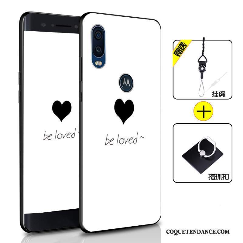 Motorola One Vision Coque Protection Tout Compris Bleu Marin Étui De Téléphone