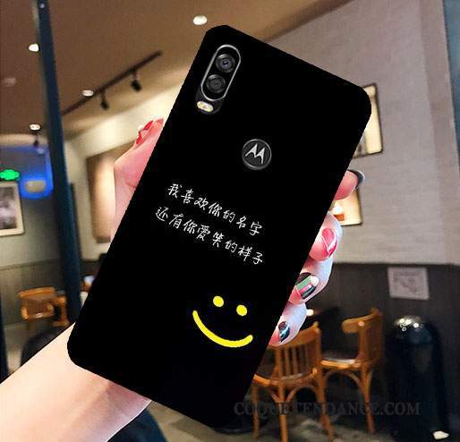 Motorola One Vision Coque Étui Fluide Doux Tout Compris Protection